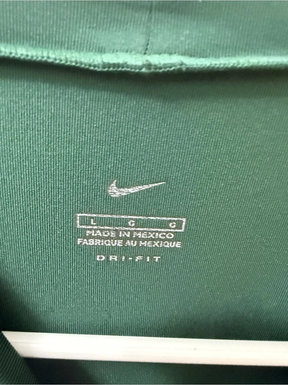 Nike Men’s Long-Sleeve Dri-FIT Crewneck Shirt - Dark Green